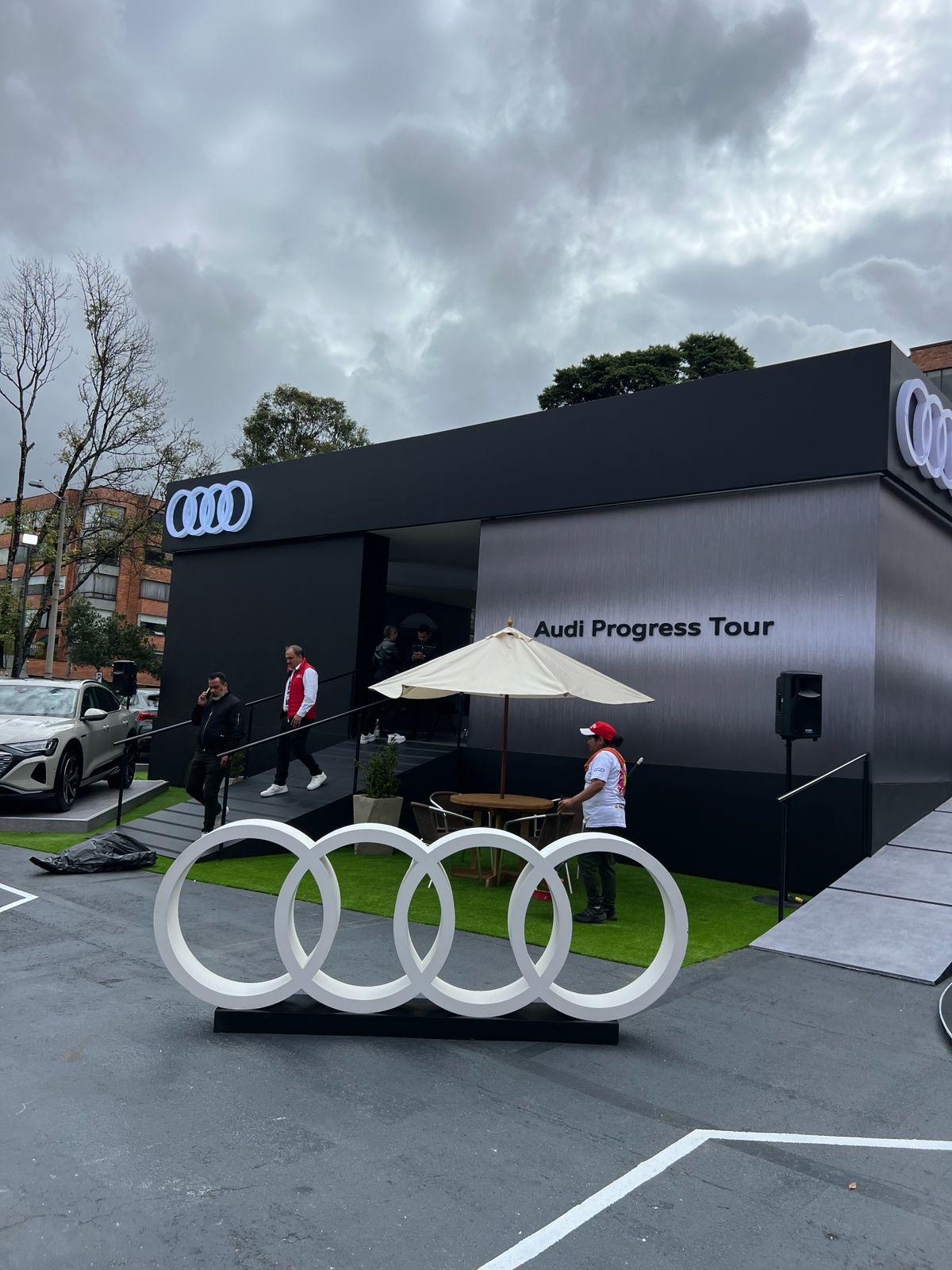Audi Progress Tour Stand