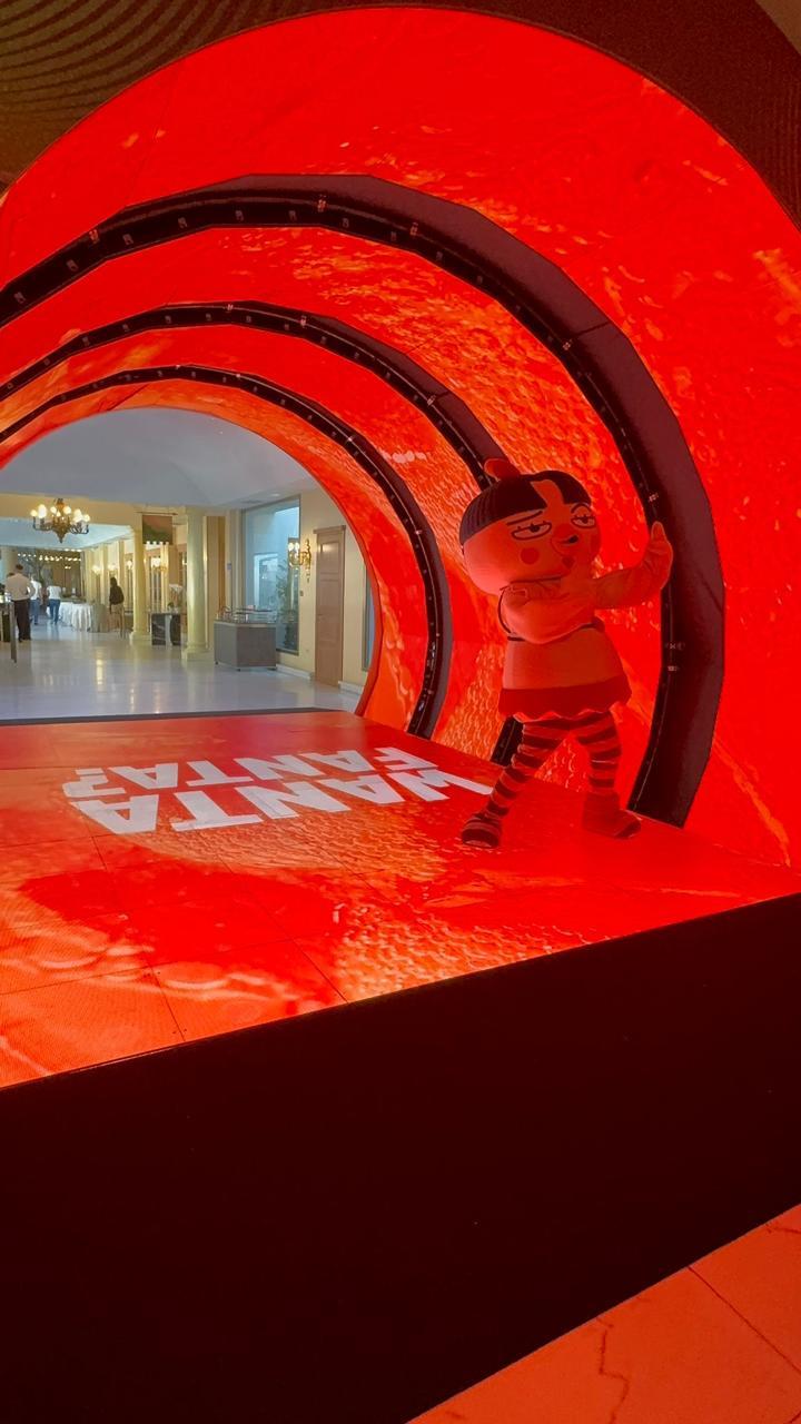 Fanta LED Tunnel Installation