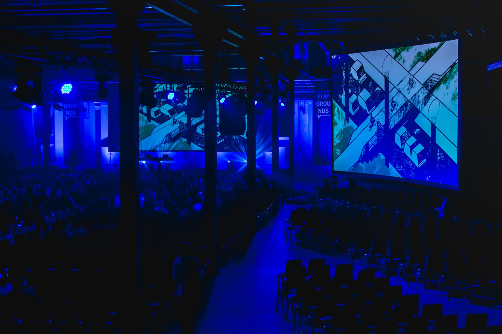 Large Scale LED Projection — Corporate Conference